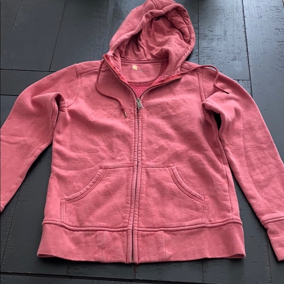 Carhartt Tops - Women’s Carhartt Distress Look Zip Kangaroo Hoodie